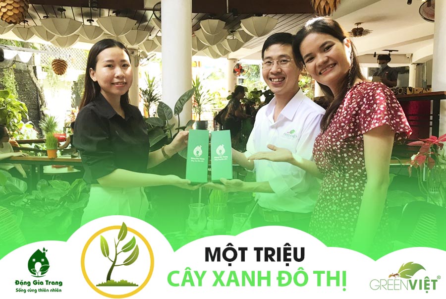 Đại diện Đặng Gia Trang và GreenViet trong buổi gặp gỡ đầu tiên tại Đà Nẵng
