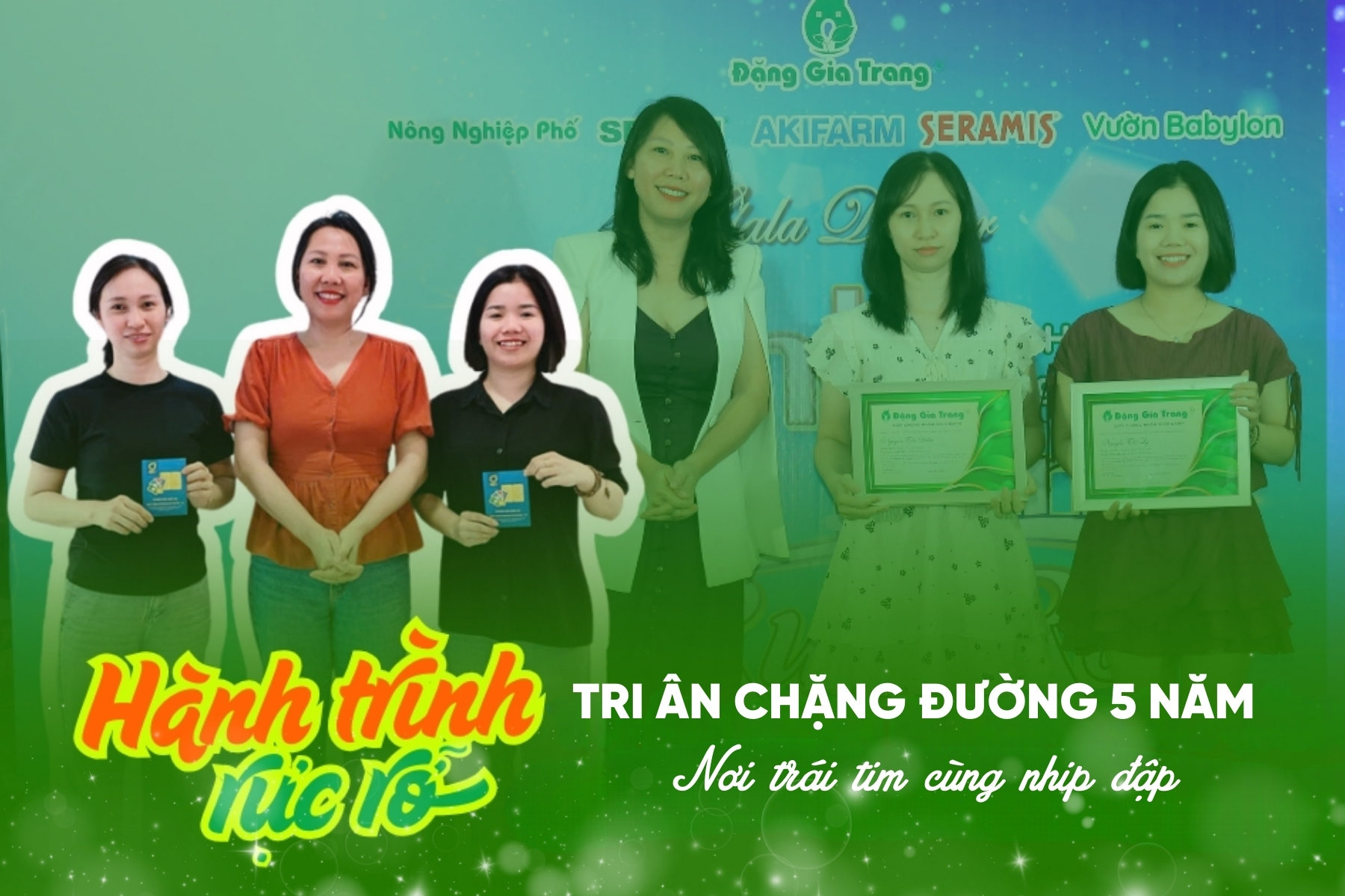 Đặng Gia Trang tri ân chặng đường 5 năm